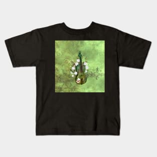 Wonderful elegant violin Kids T-Shirt